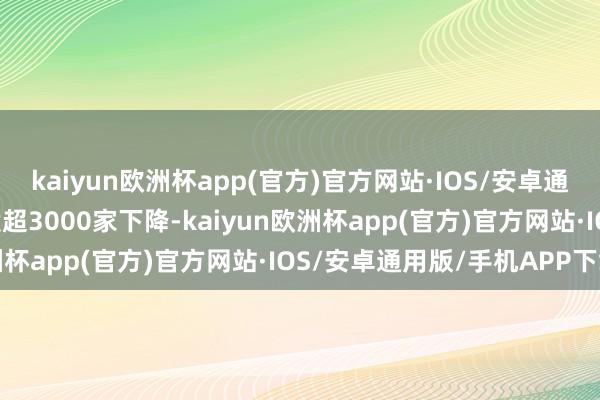 kaiyun欧洲杯app(官方)官方网站·IOS/安卓通用版/手机APP下载个股超3000家下降-kaiyun欧洲杯app(官方)官方网站·IOS/安卓通用版/手机APP下载