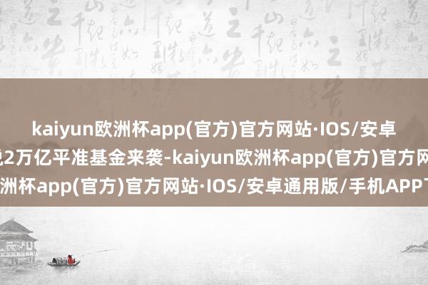 kaiyun欧洲杯app(官方)官方网站·IOS/安卓通用版/手机APP下载说2万亿平准基金来袭-kaiyun欧洲杯app(官方)官方网站·IOS/安卓通用版/手机APP下载