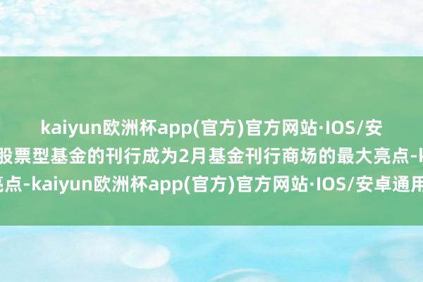 kaiyun欧洲杯app(官方)官方网站·IOS/安卓通用版/手机APP下载股票型基金的刊行成为2月基金刊行商场的最大亮点-kaiyun欧洲杯app(官方)官方网站·IOS/安卓通用版/手机APP下载