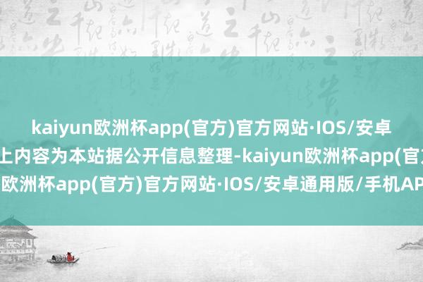 kaiyun欧洲杯app(官方)官方网站·IOS/安卓通用版/手机APP下载以上内容为本站据公开信息整理-kaiyun欧洲杯app(官方)官方网站·IOS/安卓通用版/手机APP下载