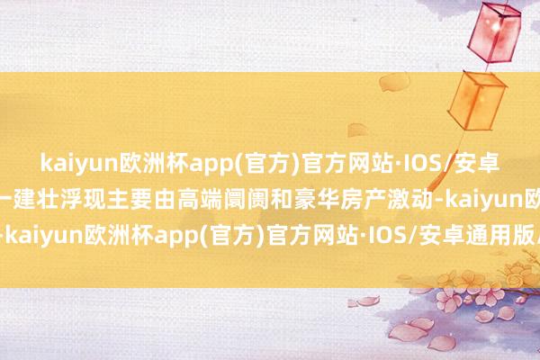 kaiyun欧洲杯app(官方)官方网站·IOS/安卓通用版/手机APP下载　　这一建壮浮现主要由高端阛阓和豪华房产激动-kaiyun欧洲杯app(官方)官方网站·IOS/安卓通用版/手机APP下载