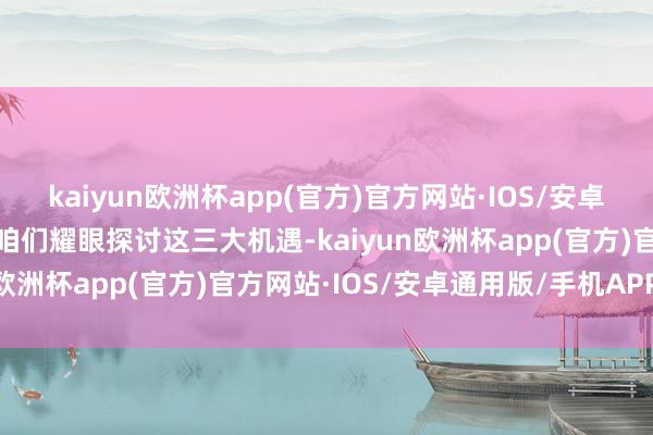 kaiyun欧洲杯app(官方)官方网站·IOS/安卓通用版/手机APP下载让咱们耀眼探讨这三大机遇-kaiyun欧洲杯app(官方)官方网站·IOS/安卓通用版/手机APP下载