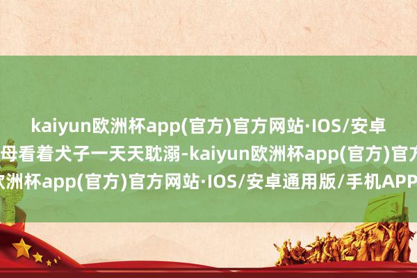kaiyun欧洲杯app(官方)官方网站·IOS/安卓通用版/手机APP下载父母看着犬子一天天耽溺-kaiyun欧洲杯app(官方)官方网站·IOS/安卓通用版/手机APP下载