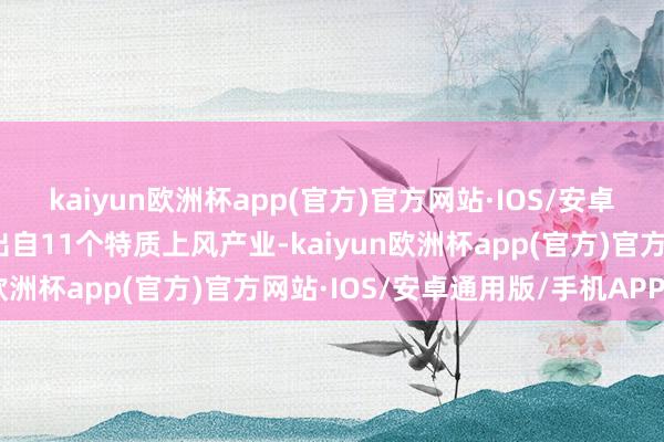 kaiyun欧洲杯app(官方)官方网站·IOS/安卓通用版/手机APP下载出自11个特质上风产业-kaiyun欧洲杯app(官方)官方网站·IOS/安卓通用版/手机APP下载