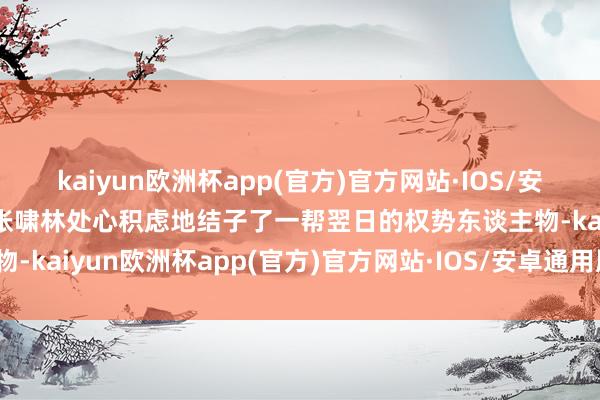 kaiyun欧洲杯app(官方)官方网站·IOS/安卓通用版/手机APP下载张啸林处心积虑地结子了一帮翌日的权势东谈主物-kaiyun欧洲杯app(官方)官方网站·IOS/安卓通用版/手机APP下载