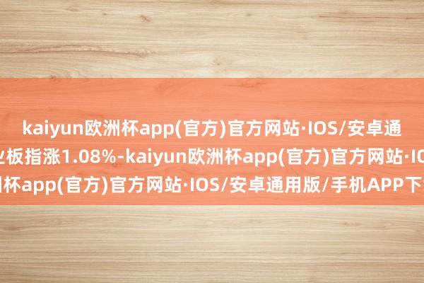 kaiyun欧洲杯app(官方)官方网站·IOS/安卓通用版/手机APP下载创业板指涨1.08%-kaiyun欧洲杯app(官方)官方网站·IOS/安卓通用版/手机APP下载