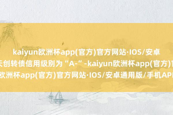 kaiyun欧洲杯app(官方)官方网站·IOS/安卓通用版/手机APP下载天创转债信用级别为“A-”-kaiyun欧洲杯app(官方)官方网站·IOS/安卓通用版/手机APP下载